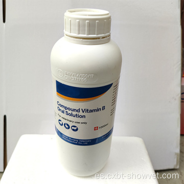 Solución oral de vitamina B compuesta para animales